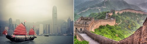 Hong Kong and Beijing, China